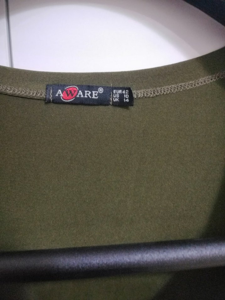 Pullu  Haki Bluz - Görsel 4