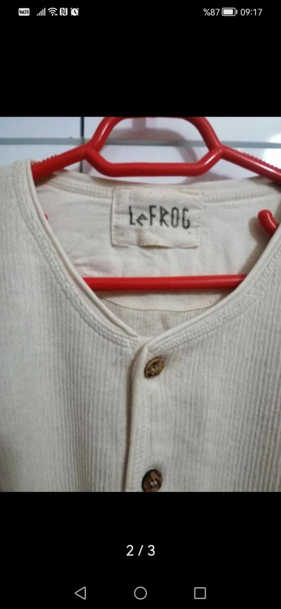 Düğmeli, Uzun Kollu Beyaz Kadın Gömlek - Görsel 3