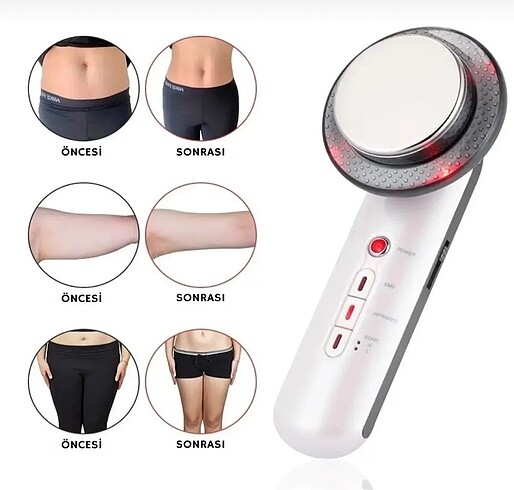 Sheland Ultrasonik Cilt Sıkılaştırıcı Selülit ve Çatlak Giderici - Görsel 6