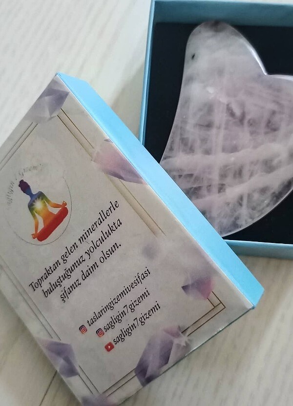 Gua Sha Doğal Taş Yüz Yogası - Görsel 2