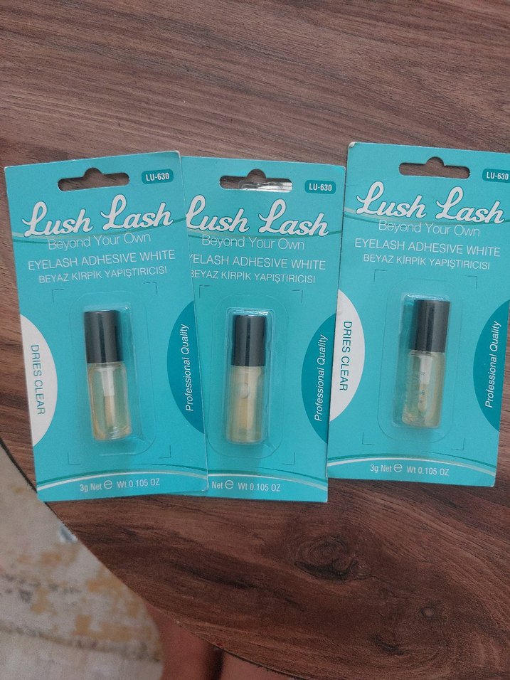 Lush Lash Beyaz Kirpik Yapıştırıcısı 2 adet fiyatı - Görsel 2