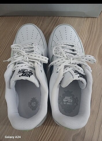 37,5 Beden beyaz Renk Nike air force 