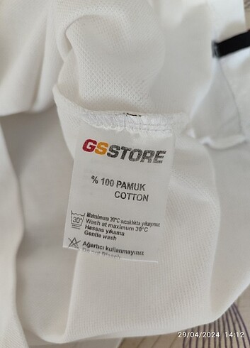 s Beden beyaz Renk GS STORE T-shirt