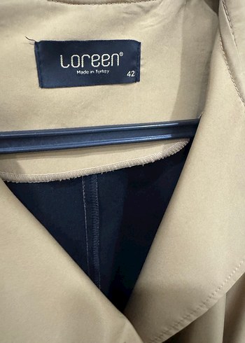 Bej Kadın Uzun Kuşaklı Trençkot - Görsel 3