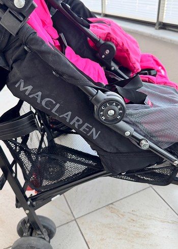 Maclaren ikiz bebek arabası - Görsel 5