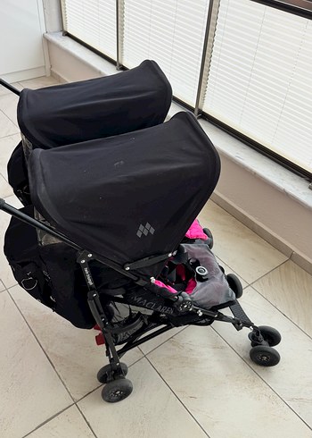 Maclaren ikiz bebek arabası - Görsel 16