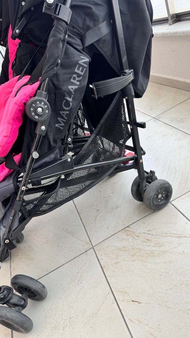 Maclaren ikiz bebek arabası - Görsel 4