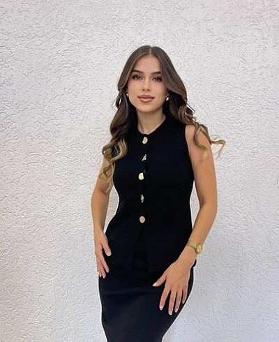 m Beden Mango Kadın Triko Takım