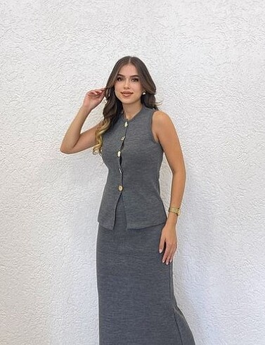 Mango Kadın Triko Takım