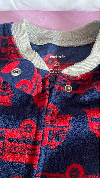 24-36 Ay Beden bordo Renk Carter?s bebek tulum