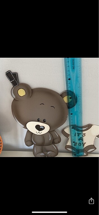 Özel ve tek üretim bebek odası dekorasyonu - Görsel 5