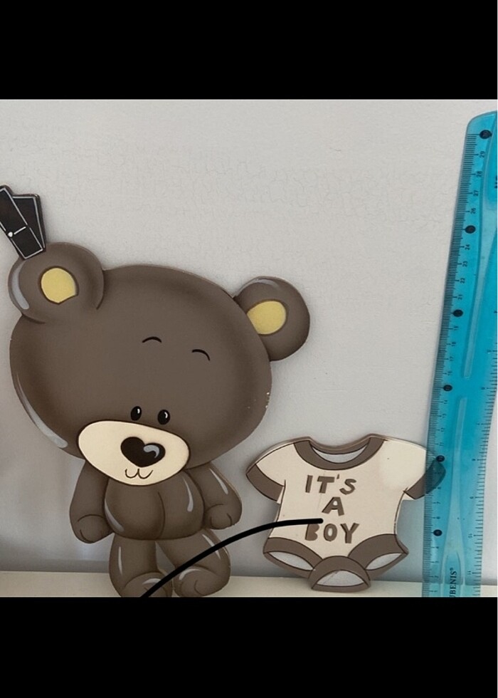 Özel ve tek üretim bebek odası dekorasyonu - Görsel 3