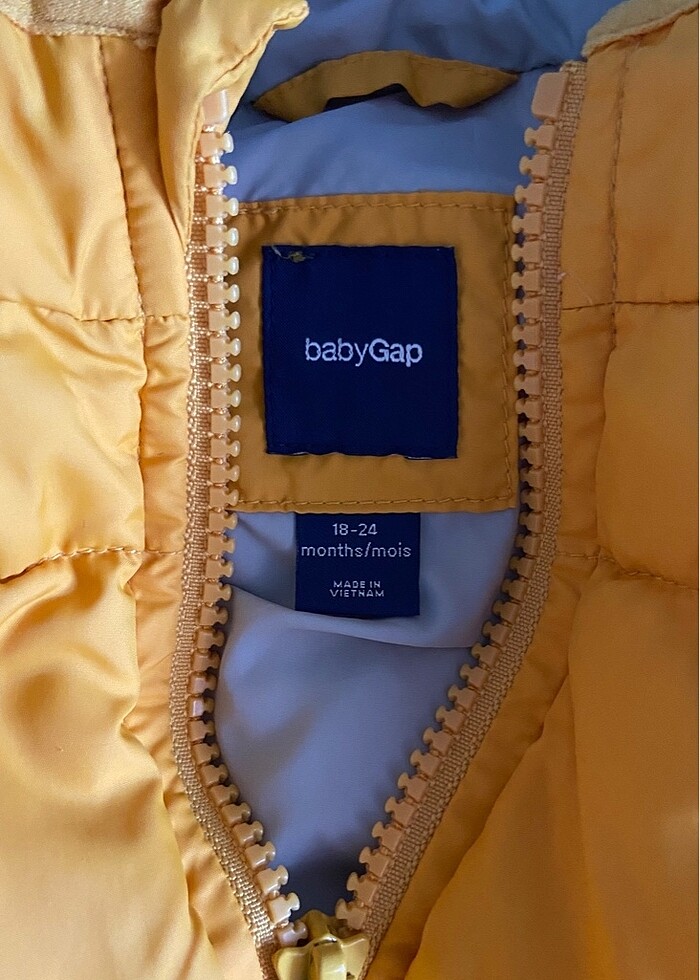 2 yaş gap yelek - Görsel 2