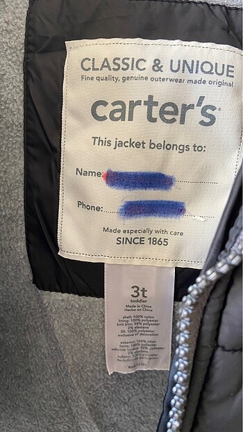 Carters Carters mont