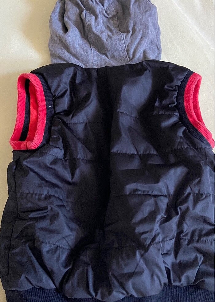 Çift taraflı B&G marka bebek yelek - Görsel 5