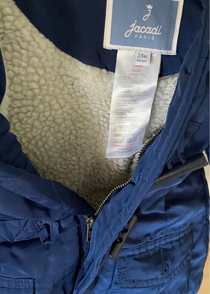 2-3 yaş Jacadi marka mont - Görsel 4
