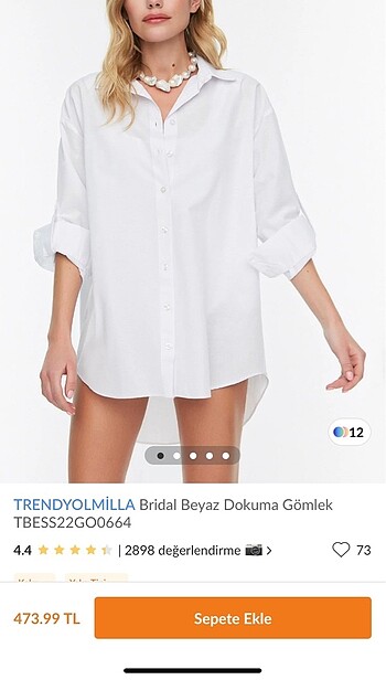 Beyaz gömlek