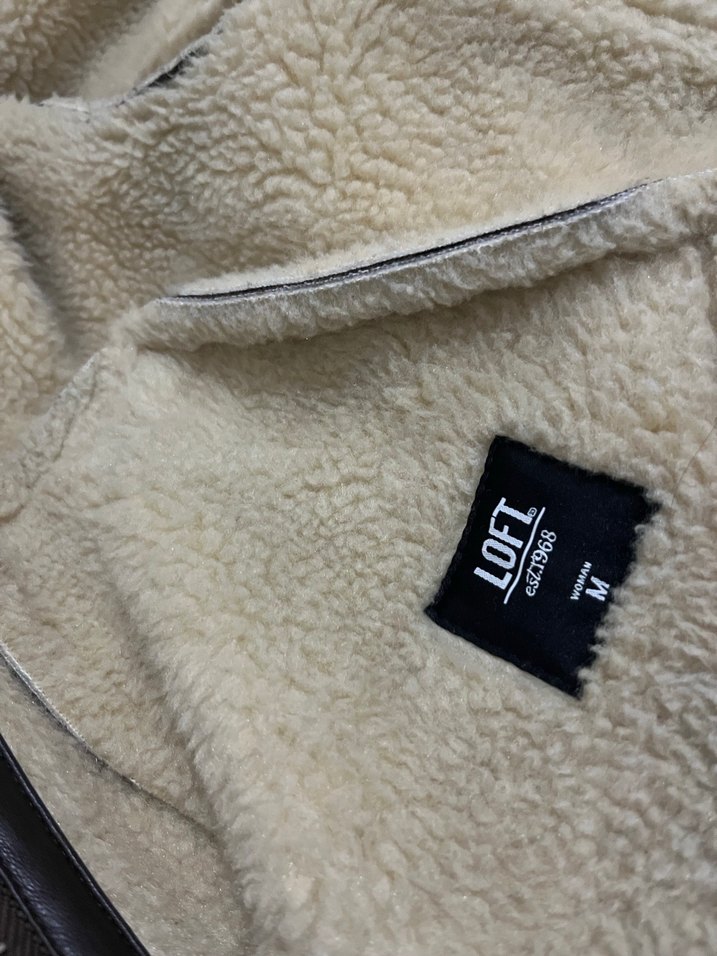 Kahverengi Deri Kürklü Kadın Ceket - Görsel 3