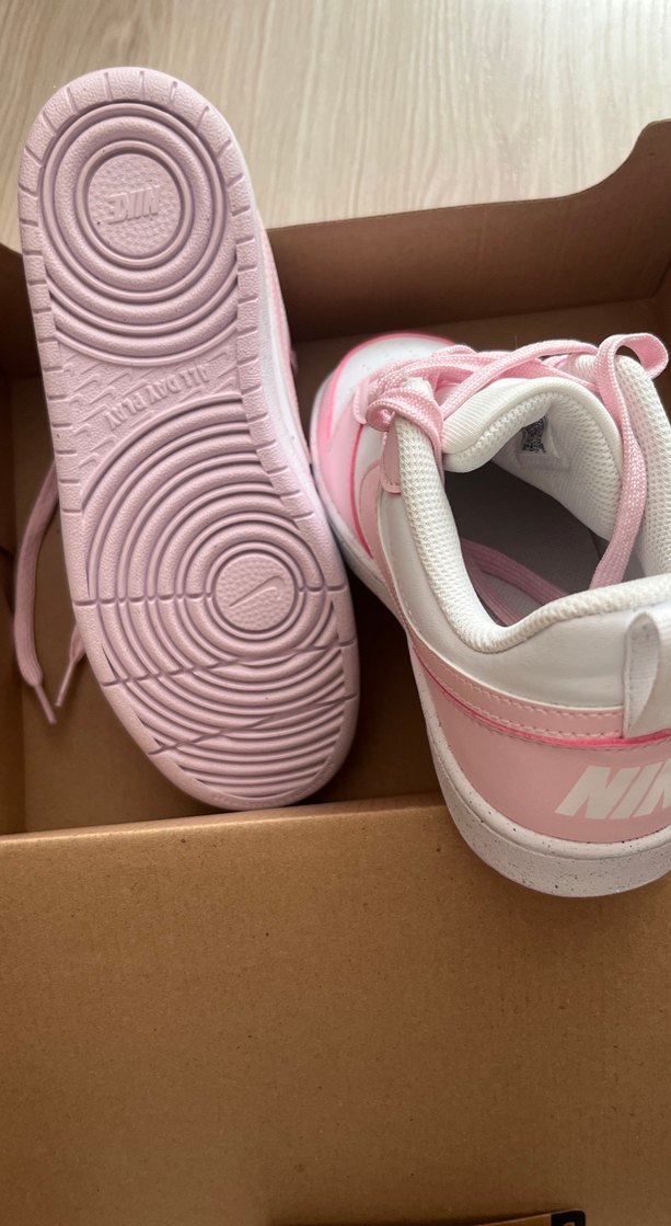 Pembe Bağcıklı Kadın Spor Ayakkabı - Görsel 2