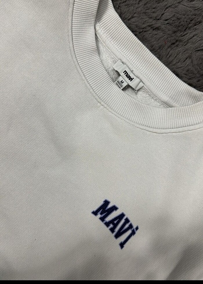 Mavi Sweatshirt - Görsel 4