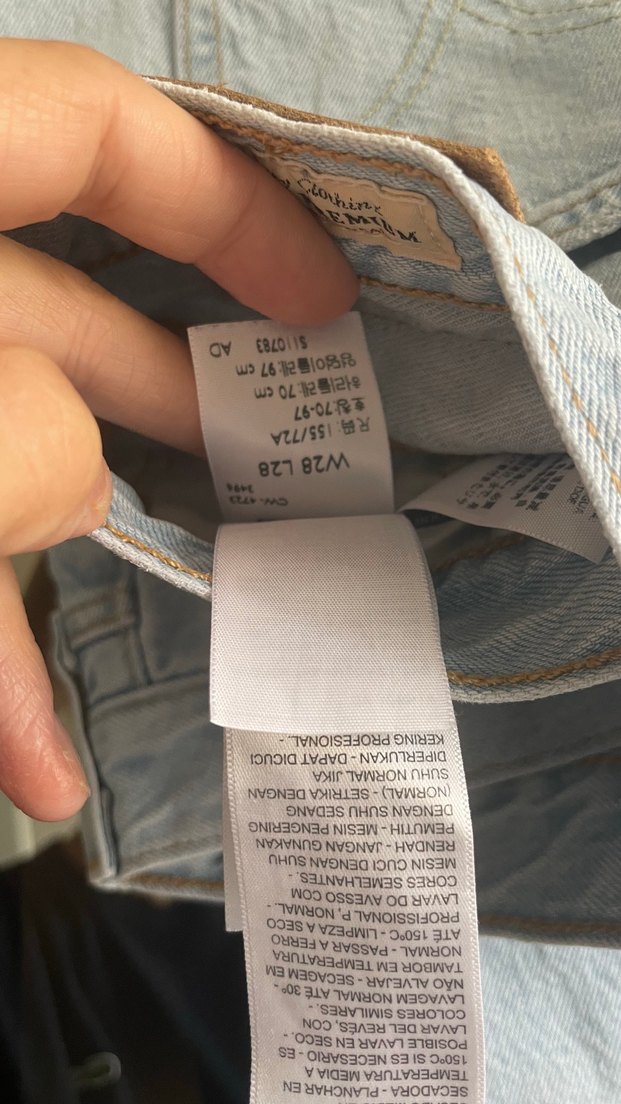Levis Açık Mavi Denim Jean — görsel 3/6