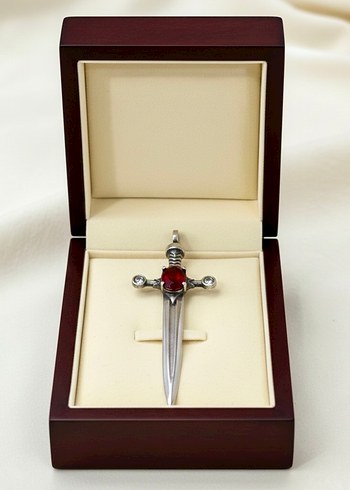 Erkek Kolye Ucu 925 Ayar Gümüş - Görsel 5