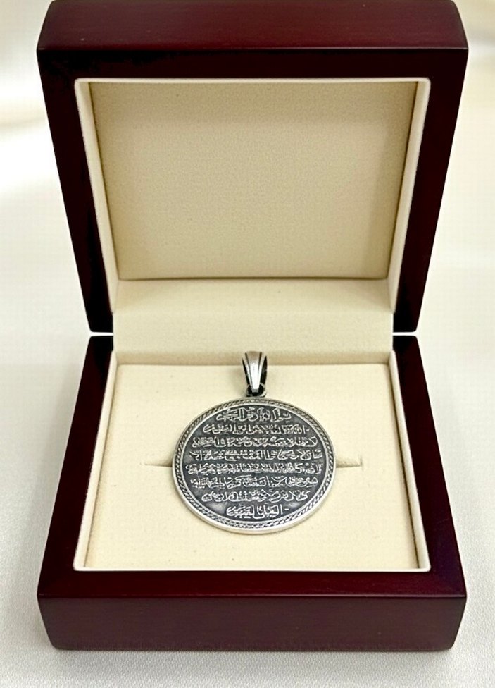 Erkek Kolye Ucu 925 Ayar Gümüş - Görsel 2