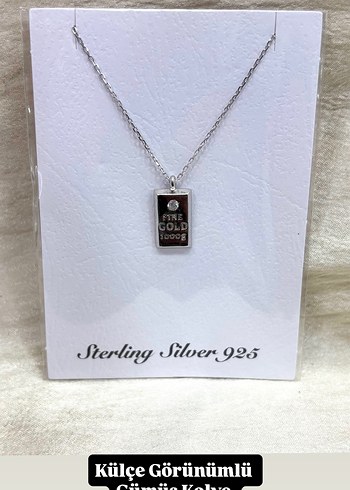 Pandora Külçe Gram Kolye 925 Ayar Gümüş