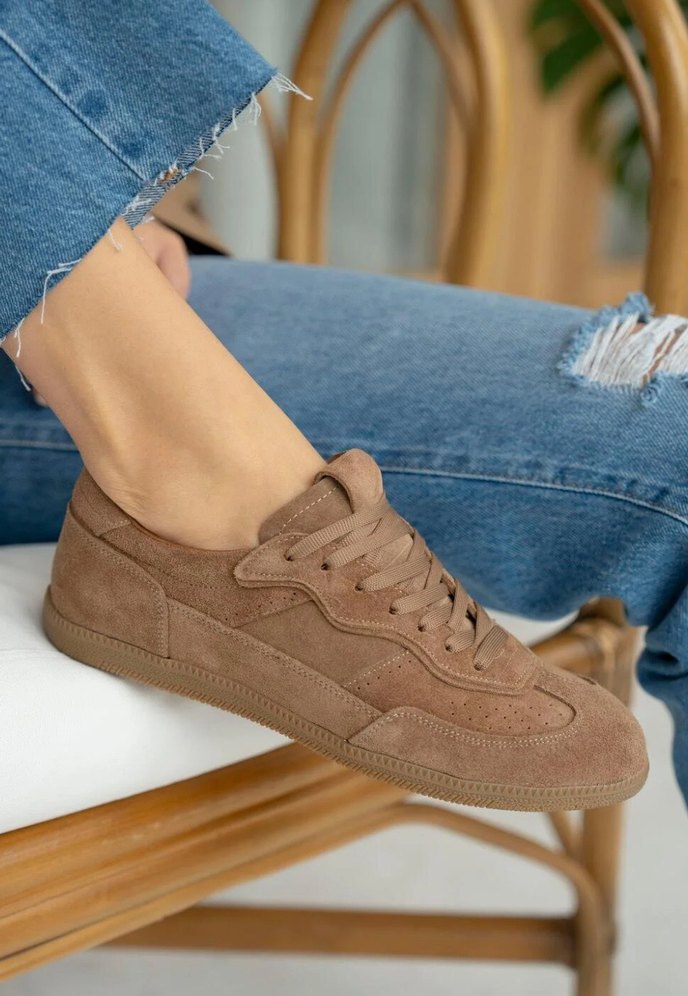 Hakiki süet deri 38 numara spor ayakkabı - Görsel 3