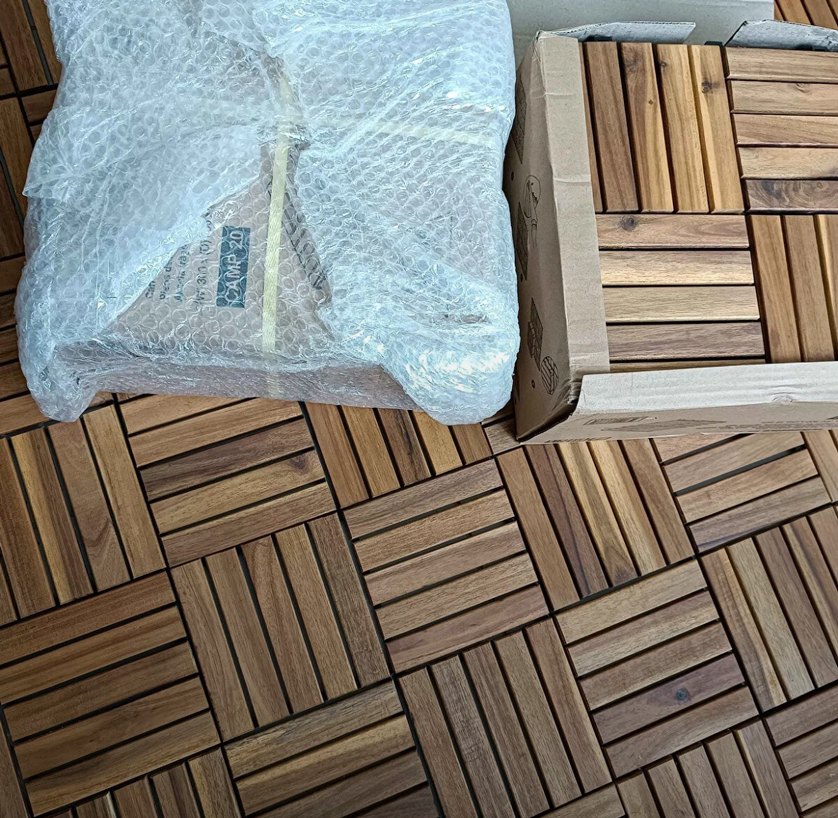 Masif dekor zemin puzzle 30x30 10 adet - Görsel 2