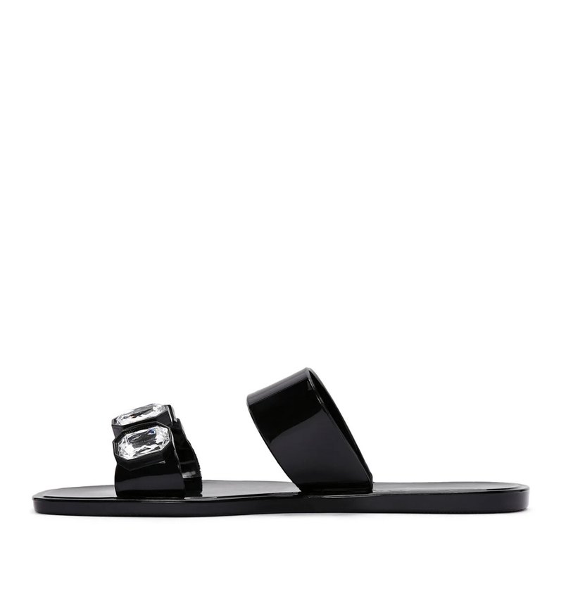 Siyah Taş Detaylı jelly derimod Kadın Terlik 38 numara - Görsel 4