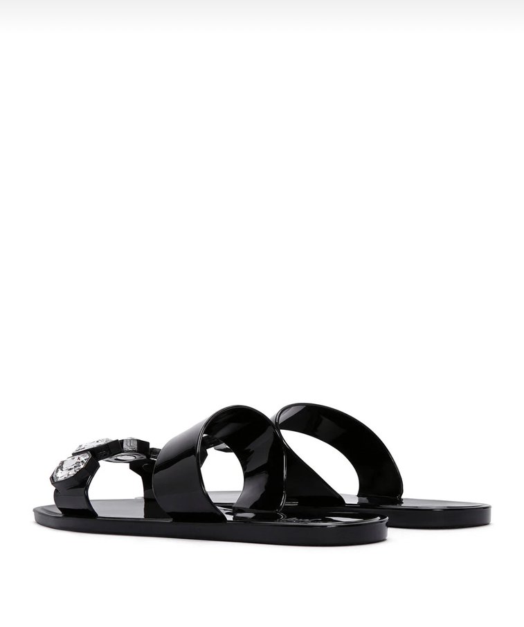 Siyah Taş Detaylı jelly derimod Kadın Terlik 38 numara - Görsel 5