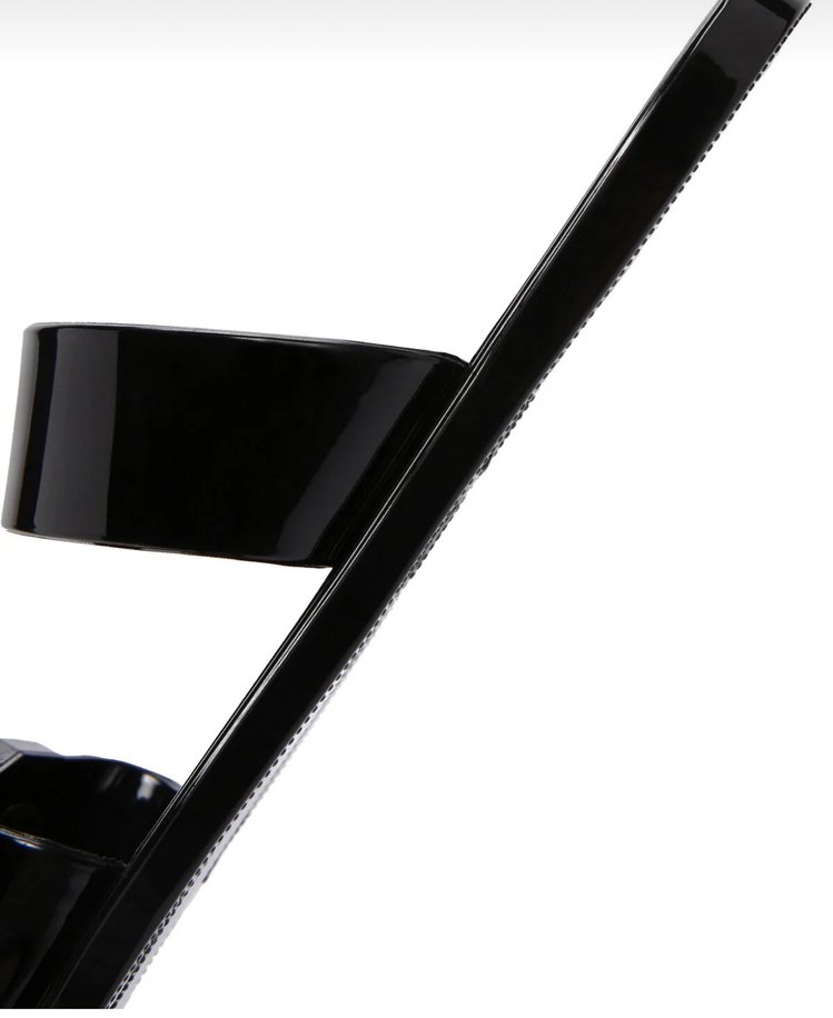 Siyah Taş Detaylı jelly derimod Kadın Terlik 38 numara - Görsel 2