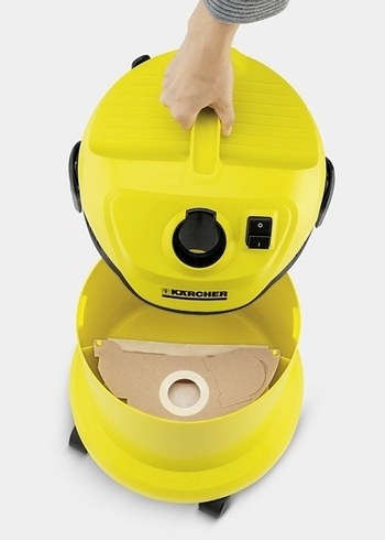 Karcher Sarı Elektrikli Süpürge - Görsel 3