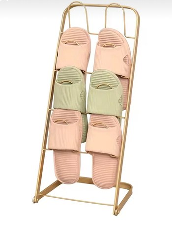 Gold Çoklu Terlik Düzenleyici Stant - Görsel 3