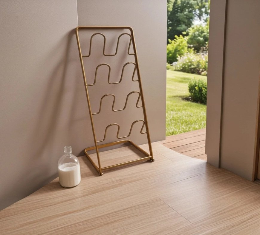 Gold Çoklu Terlik Düzenleyici Stant - Görsel 2