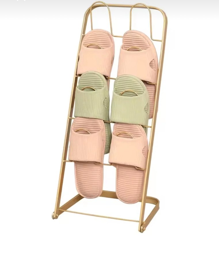 Gold Çoklu Terlik Düzenleyici Stant - Görsel 3