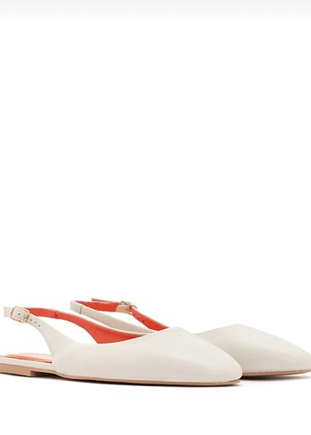 Derimod hakiki deri beyaz babet - Görsel 3