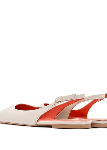 Derimod hakiki deri beyaz babet - Görsel 5