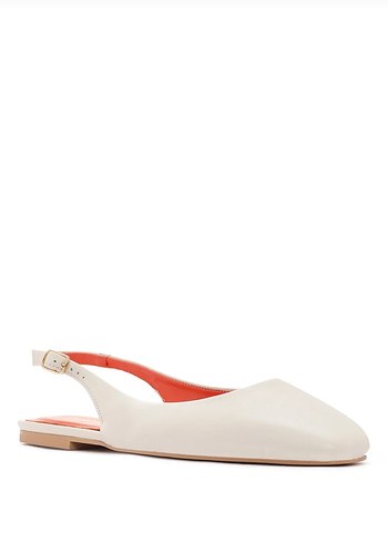 Derimod hakiki deri beyaz babet - Görsel 6