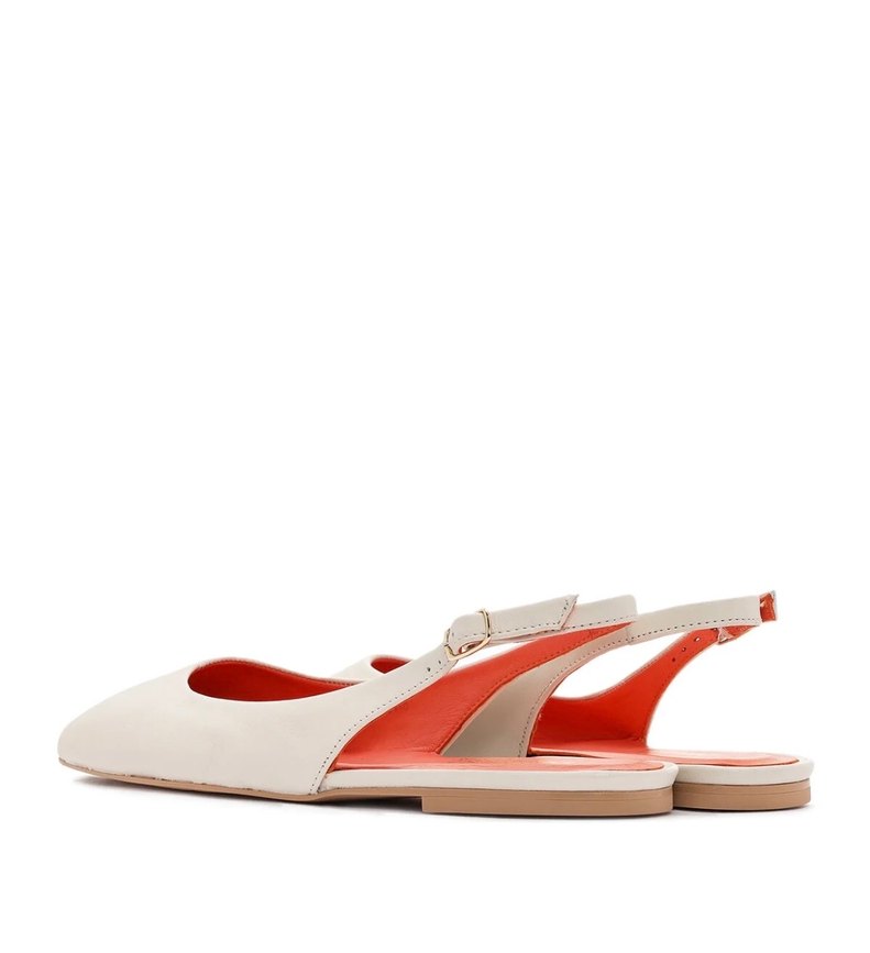 Derimod hakiki deri beyaz babet - Görsel 5