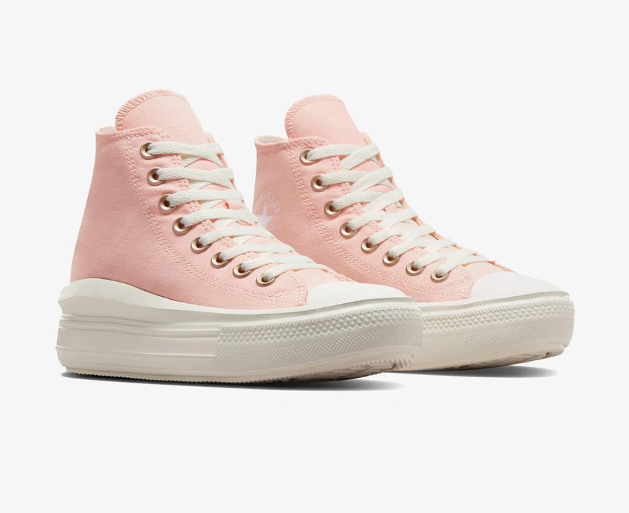Pudra pembe converse ayakkabı - Görsel 3
