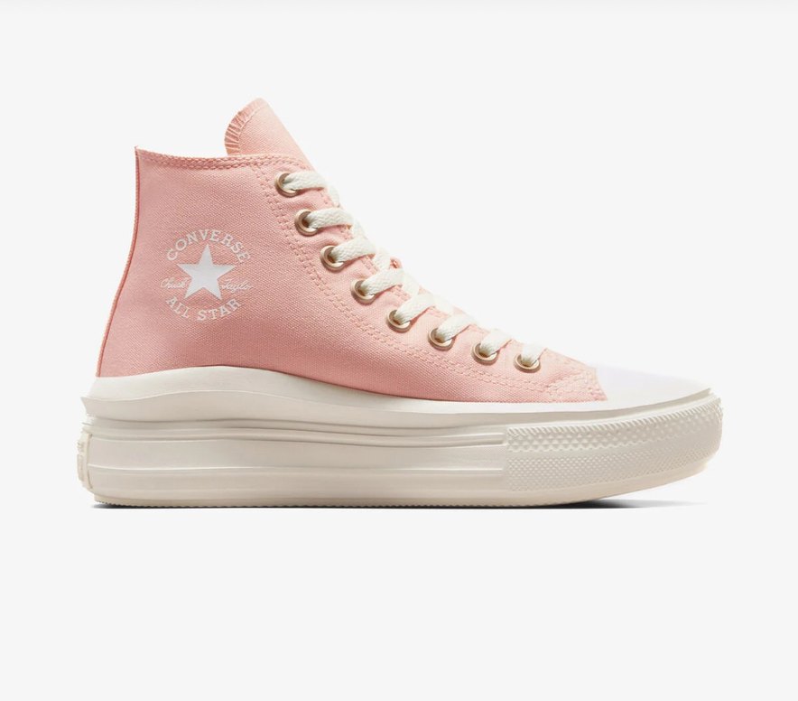 Pudra pembe converse ayakkabı - Görsel 4