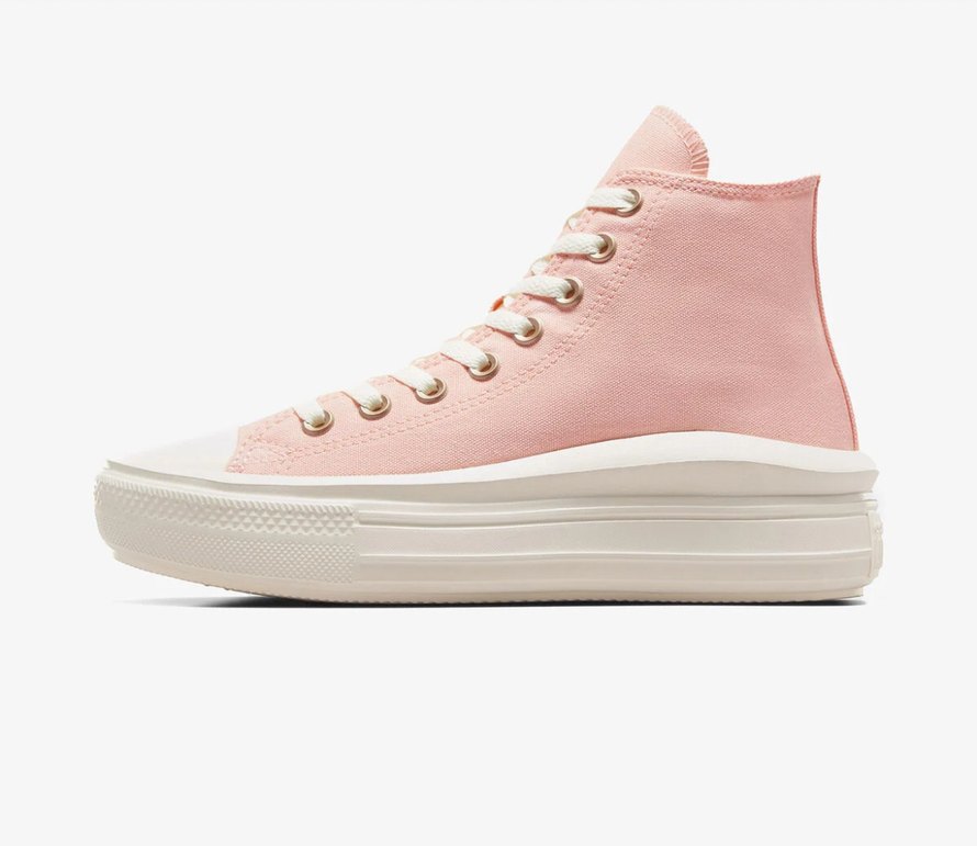 Pudra pembe converse ayakkabı - Görsel 5