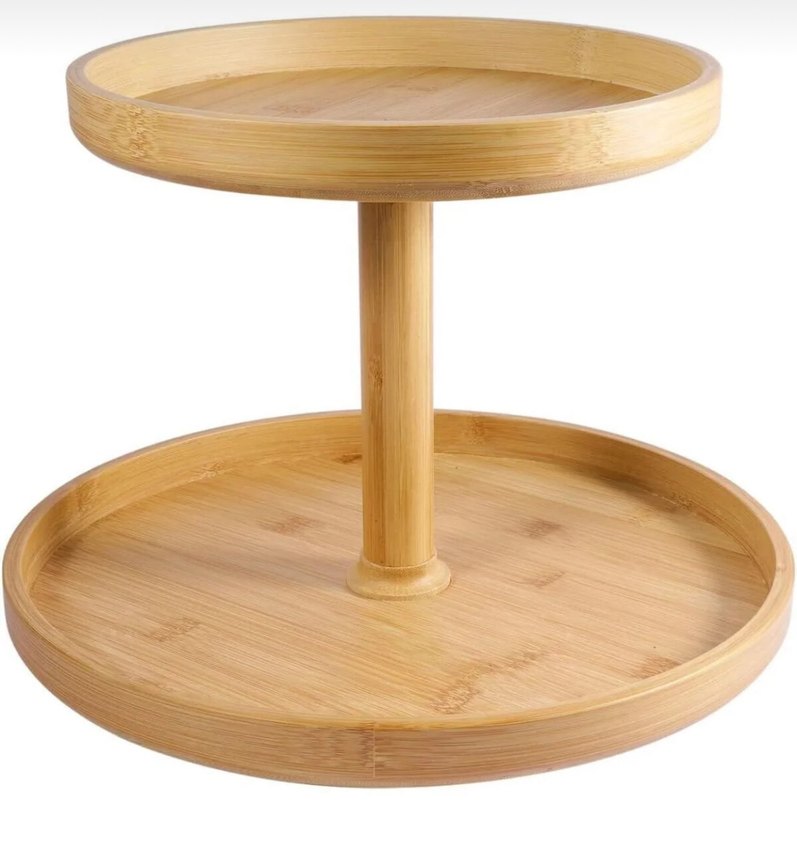 Bambu 2 Katlı Döner Baharatlık - Görsel 4