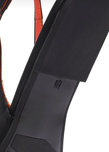 Derimod hakiki deri siyah babet - Görsel 8