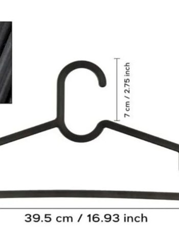 Siyah giysi askısı 20 adet - Görsel 4