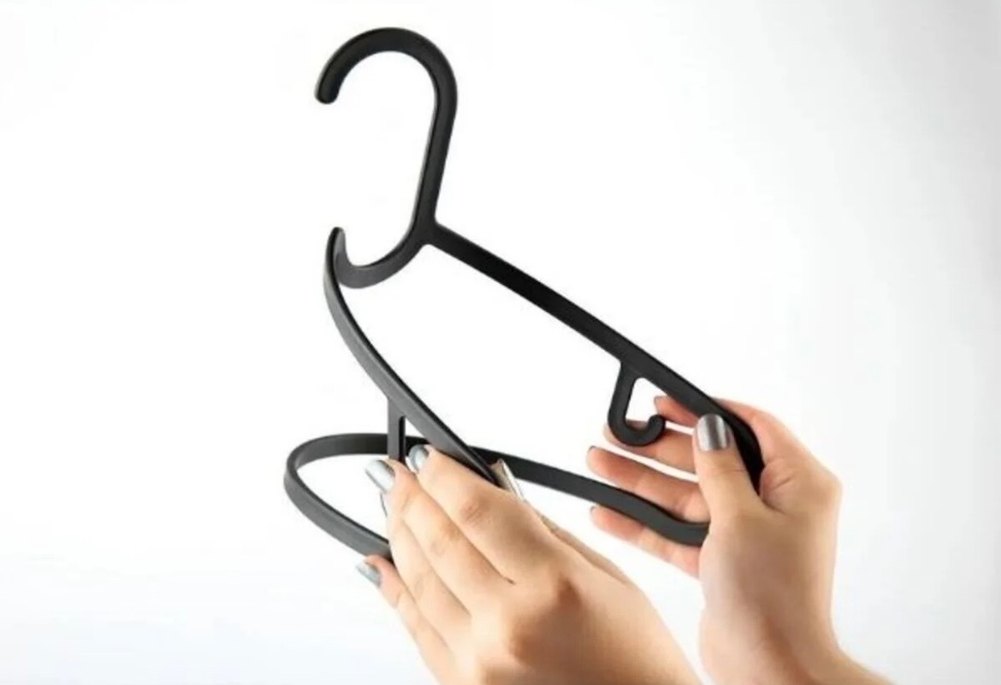 Siyah giysi askısı 20 adet - Görsel 2