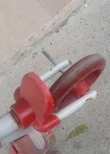 Renkli Kırmızı Çocuk Scooterı - Görsel 4