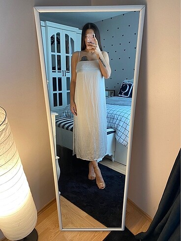 H&M H&M saten elbise